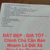 ĐẤT ĐẸP - GIÁ TỐT - Chính Chủ Cần Bán Nhanh Lô Đất Xã Đức Lập Thượng, Đức Hòa, Long An